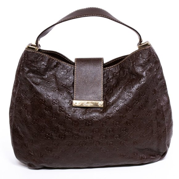 ❌SOLD❌ Authentic GUCCI Leather Hobo Bag - Picture 14 of 15